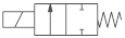 2/2-way valve, normally closed, solenoid actuated