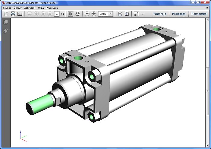 3D model v PDF 3D model v PDF