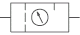 Standard unit (filter pressure regulator with gauge, lubricator), simplified representation