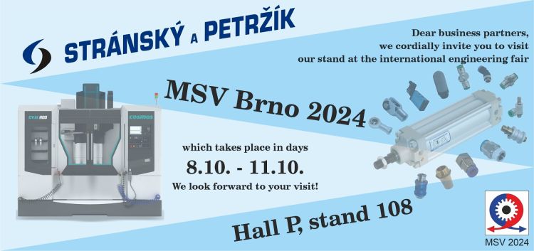 Invitation to the fair MSV Brno