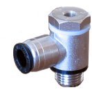 Picture of unidirectional flow control valve - push-in, for cylinder use, for screw driver setting