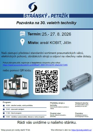 Pozvánka na Jičínský veletrh